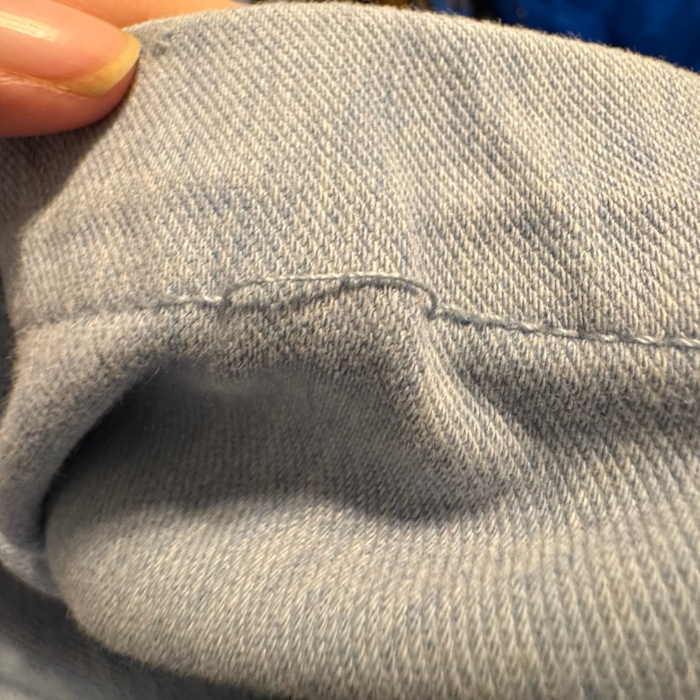 Terra & Sky Light Blue Capris - Picture 5 of 5